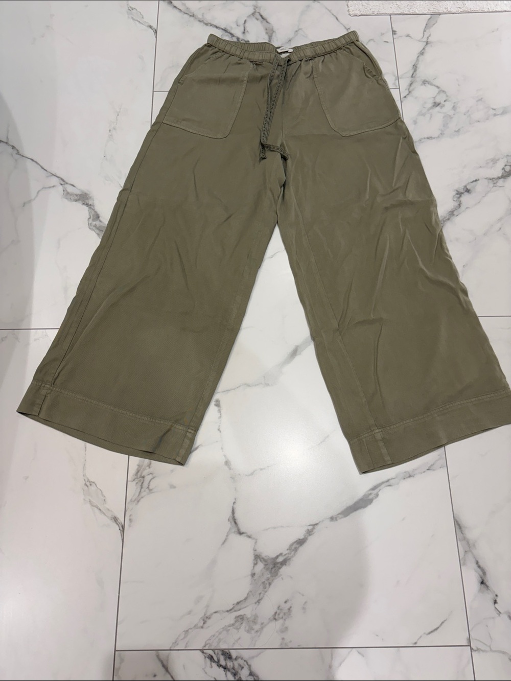 Joie Olive Green Wide Leg Pants